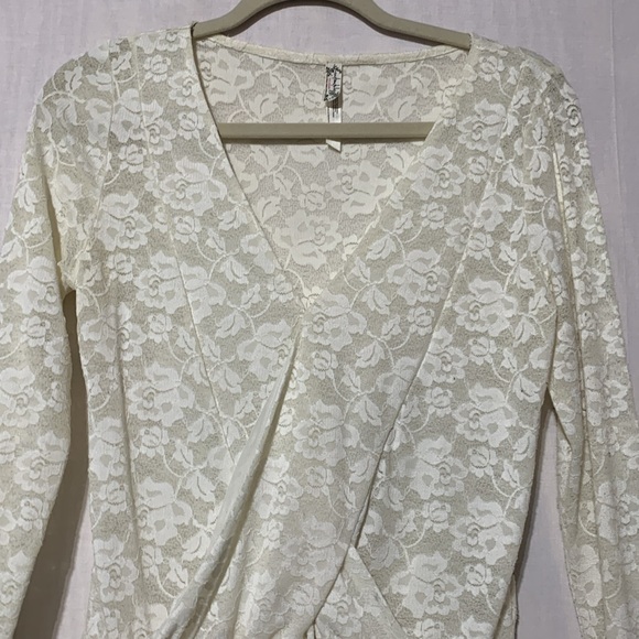 Intimately Free People Sneaky Long Sleeve Lace Bodysuit - Picture 5 of 7